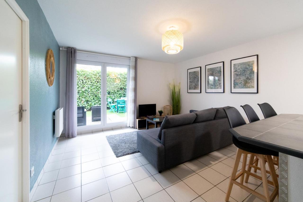 My Cozy Flat Blagnac - T2 - Free Parking - Terrasse - Jardin Apartment Luaran gambar